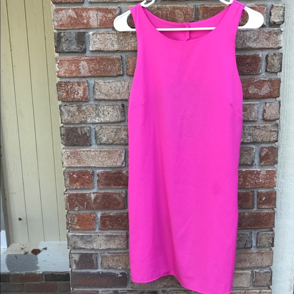 Pink Shift Dress - Picture 2 of 3